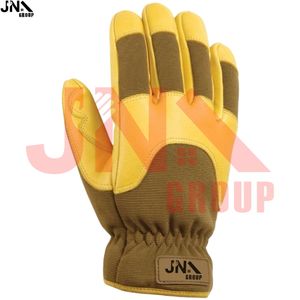 Heavy-Duty Touch Screen Fingertips Venta al por mayor Guantes de seguridad para mecánicos Guantes de trabajo de seguridad para conductores - Product Image 3