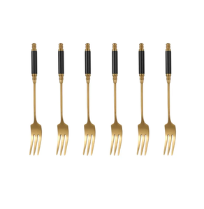 Fourchette en laiton couverts cuillère couteau fourchette pour toutes occasions conceptions personnalisées fabrication en gros artisanat fourchette - Product Image 1