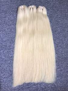 Vente en gros d'extensions de cheveux Remy vietnamiens SDD cheveux humains lisses blonds de haute qualité pour femmes tissage de cheveux - Product Image 2