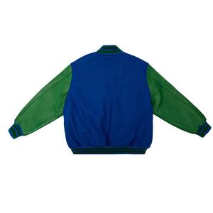 Venta al por mayor en blanco de la escuela de los niños de béisbol llano juvenil personalizado bordado logotipo de la Universidad chaqueta de béisbol para los hombres - Product Image 4