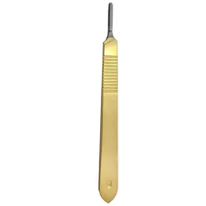 Instrumento quirúrgico médico para estudiantes veterinarios, mango de acero inoxidable, pinzas de bisturí eléctricas manuales, tijeras, soportes de agujas - Product Image 1