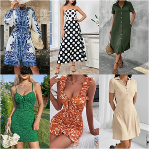 AA+ Fournisseur de vêtements en gros, incluant des robes décontractées Shein, en balles, expédition aléatoire, stock neuf - Product Image 5