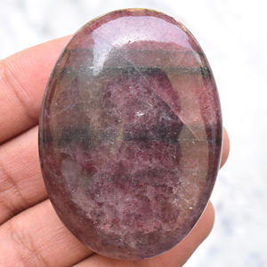 ขายร้อน2022มาใหม่สตรอเบอร์รี่ควอตซ์ปาล์มหิน: ขายส่งพลอยควอตซ์ Palmstone - Product Image 5