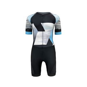 ชุดเล่นสเก็ตความเร็วน้ำแข็งสำหรับผู้ชายชุดเล่นสเก็ตมีซิปแขนยาว - Product Image 1