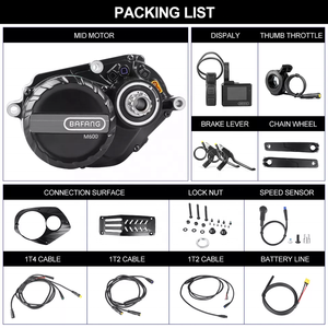 Bafang – <span class=keywords><strong>kit</strong></span> de motorisation de vélo électrique à entraînement central dans le pédalier, Canbus bafang M600, MM G521.500C - Product Image 4