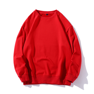 Sweatshirts à col ras du cou surdimensionnés de haute qualité unisexe taille XXS polaire à épaules tombantes sweatshirts à capuche personnalisés avec broderie 3D - Product Image 3