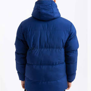 Chaqueta Acolchada con Capucha para Hombre, con Cuello Alto y Logotipo Frontal, Transpirable y Resistente al Viento, Hecha a Medida, Precio Económico - Product Image 6