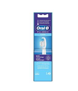 Braun Oral-B Pulsonic Clean <b>Toothbrush</b> <b>Heads</b> for Sonic <b>Toothbrushes</b> pack of 4 - Product Image 3