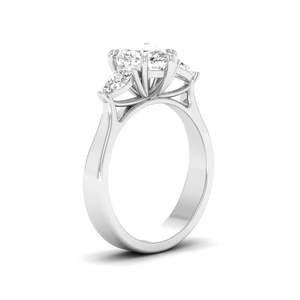 Anillo de compromiso solitario con diamante talla corazón de 0.70 ct, color F, claridad VS, diamante cultivado en laboratorio en oro de 14 quilates para fiesta de compromiso - Product Image 2