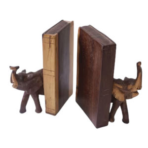 Serre-livres de table en bois nouvellement conçus pour la décoration intérieure Fournitures en vrac économiques en Inde - Product Image 1