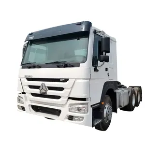 Chine Marque 10 Pneus Tracteur Tête 375hp Utilisé 6x4 Howo Tracteur Camion Avec Bas Prix