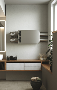 Unité de ventilation à récupération de chaleur contre-courant BSK NOTUS HV Slim 375 M/h, configuration de flux d'air à 8 voies, design moderne, bureau, garantie AC de 2 ans - Product Image 3