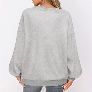 Sudadera extragrande con logotipo personalizado de último diseño, sudadera para mujer, sudaderas cómodas de secado rápido para mujer a la venta - Product Image 2