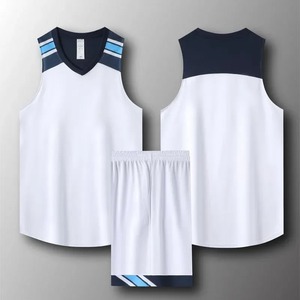 Fabricant de maillots de basket-ball en gros, uniformes d'équipe élégants à séchage rapide, logo imprimé en 3D, uniforme de basket-ball - Product Image 2