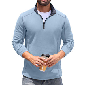 Sudadera con Cierre de Cremallera de Alta Calidad al por Mayor, con Logotipo Personalizado, Corte Regular, Resistente al Viento, Estilo Urbano - Product Image 4