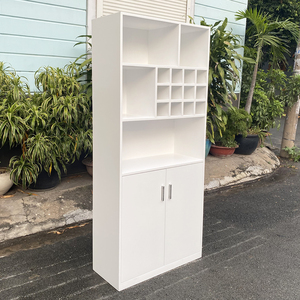 เฟอร์นิเจอร์ห้องรับประทานอาหารสไตล์มินิมอลพร้อมชั้นวางไวน์ TPA007 โต๊ะและเก้าอี้ไม้ยางพาราคุณภาพสูง - Product Image 2
