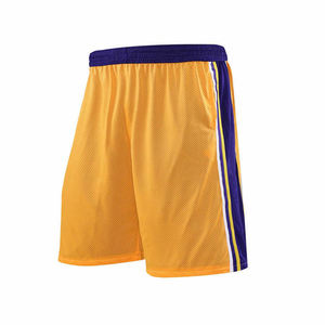 Shorts de sport décontractés pour hommes, de haute qualité, solides, respirants et à séchage rapide, pour le football, le basketball, style vintage - Product Image 4