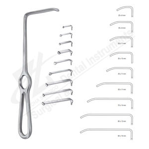 Écarteur chirurgical manuel de base KOCHER 80X16mm 20cm Écarteur Langenbeck en acier inoxydable fabriqué au Pakistan - Product Image 1