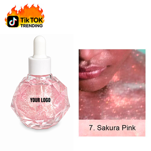 Huile Scintillante Corporelle Végane Personnalisée en Gros, Maquillage Illuminateur Liquide Longue Durée, Marque Privée, 30ml - Product Image 5