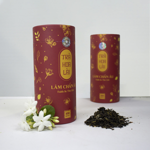 Meilleure vente Thé au jasmin (boîte rouge) Feuille de thé de qualité supérieure Prix compétitif Goût unique utilisé comme cadeau ISO HACCP OEM/ ODM - Product Image 3