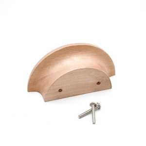 Ecoluxe ลูกบิดและมือจับประตูธรรมชาติยั่งยืนที่มีคุณภาพสูงตู้ไม้และลิ้นชักดึงสำหรับบ้านสมัยใหม่และชนบท - Product Image 6