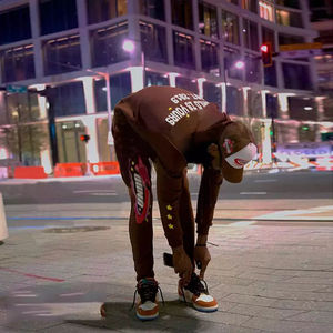 Pantalon de survêtement personnalisé pour hommes Survêtement 100% coton Gym Fitness Sports Jogger Sweat à capuche Vente en gros Summer Training Sports Sweatsuit - Product Image 4