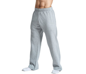 Pantalones Deportivos de Felpa Gris Jaspeado para Hombre, Cintura Elástica, Pantalones Largos Informales para Descansar, Pantalones Jogger - Product Image 5
