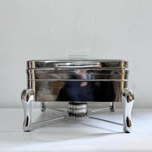 Juego de exhibición de platos calentadores hidráulicos para restaurantes, hoteles y catering, con sistema de calentamiento por alcohol para <span class=keywords><strong>buffet</strong></span> - Product Image 2