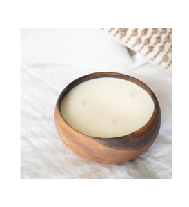 Bougie en bois bol avec un couvercle 100% cadeau de bougie de la Saint-Valentin bol de pâte pot de bougie unique les plus exigeants - Product Image 6