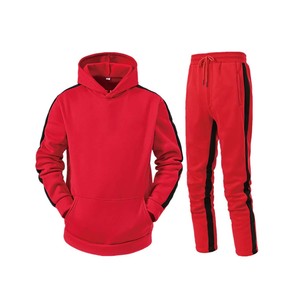 Survêtement deux pièces pour hommes pour la salle de sport, vêtements décontractés et exercice avec veste à manches longues et pantalon de jogging fuselé - Product Image 6