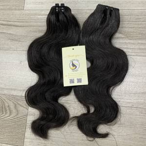 Nouveauté brut non transformé vierge naturel noir brillant génie trame Bundle corps ondulé pour le Vietnam personnes noires vague naturelle - Product Image 5