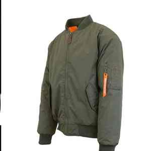Chaqueta Bomber Personalizada para Hombre, Talla Grande, Abrigo de Invierno con Revestimiento, Ropa de Calle Informal de Gran Tamaño - Product Image 2