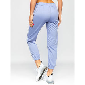 Pantalon de jogging à cloche pour femmes à la mode haut de gamme personnalisé pantalon de survêtement en toile à taille moyenne fermeture élastique pour l'hiver Street-Wear - Product Image 2