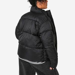 Chaquetas acolchadas informales reversibles de invierno 2025 para mujer, diseños personalizados con cremallera, Material de relleno de algodón de estilo callejero de talla grande - Product Image 3
