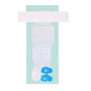 Set Perlengkapan Bedah Steril Sekali Pakai, Termasuk Gaun Bedah Steril dan Kain Bedah Steril, untuk Ruang Operasi Medis - Product Image 5