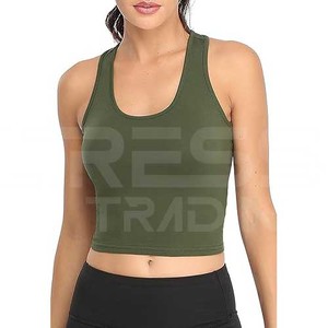 Tops de Yoga Premium para mujer 2025, transpirables, de secado rápido, de alta calidad, diseño barato al por mayor - Product Image 4