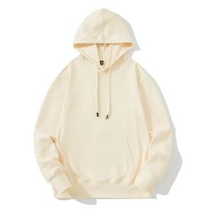 Pull en coton polaire confortable à capuche manches longues avec poche Kangro Hodies à épaules tombantes pour femme - Product Image 6