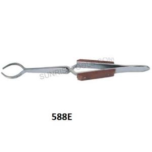 Pince à épiler de qualité supérieure, forme ovale en fibre, pour le visage, utilisée pour les accessoires de bijouterie, outils, vente en gros, prix le plus bas, meilleur produit - Product Image 1