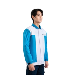 Chaqueta acolchada personalizada al por mayor para hombre, chaqueta de invierno de estilo moderno con tela de lona larga, estampado personalizado con logotipo y letras estampadas - Product Image 3