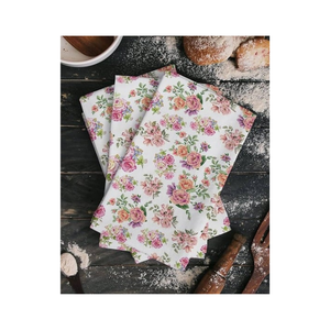 Hébergement prêt à la main Golf 100% coton léger durable brodé 18x28 séchage rapide Eco Festive Style serviettes de cuisine - Product Image 6