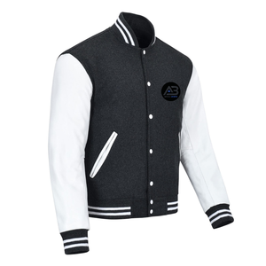 Chaqueta Varsity de Invierno para Hombre con Cuello Alto y Logotipo Personalizado, Ropa Casual Urbana, MOQ Bajo, Lona de Alta Calidad - Product Image 2