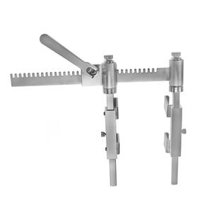 Rétracteur sternal réglable de 4 pouces avec lames en acier inoxydable pour la chirurgie thoracique, cardiaque ou thoracique - Product Image 2