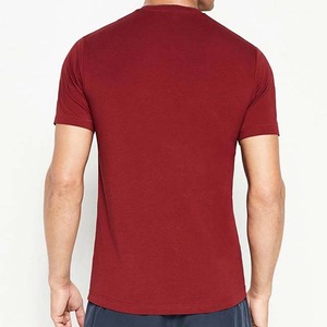 Alta calidad 220gsm algodón Jersey Streetwear Oversized Boxy camiseta de talla grande transpirable y diseño liso bodynuilding camisetas - Product Image 3