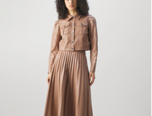 เสื้อแจ็กเก็ตหนังแฟชั่นฤดูหนาวแขนยาวทรงสลิมฟิตสำหรับใส่ในชีวิตประจำวันในฤดูใบไม้ร่วง - Product Image 4