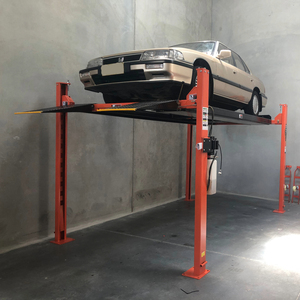 Elevador de tijera de dos postes Elevador automático hidráulico de servicio pesado Elevador DE VEHÍCULOS DE GARAJE Mejor calidad Precio al por mayor Venta caliente Elevador de fábrica - Product Image 1