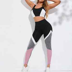 Conjunto de Yoga Profesional Personalizado para Mujer, Ropa Deportiva Ligera de Alta Calidad con Impresión de Logotipo, Diseño Transpirable y Ecológico - Product Image 1