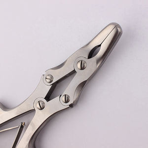 22cm Droite Orthopédique Luer Os Rongeur Chirurgical Instruments Médicaux Base Top qualité logo personnalisé os rongeur par pentax - Product Image 3