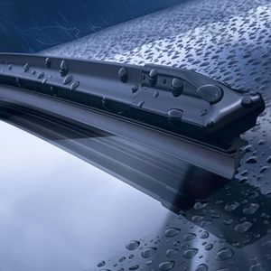 Professionale singola lama piatta tergicristallo 35-66cm nero grafite per la sicurezza di guida - Product Image 2