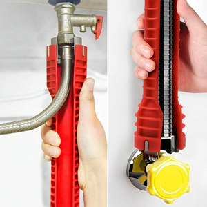Chiave per rubinetti multifunzione con adattatore, chiave esagonale ed estrattore per viti - Product Image 5