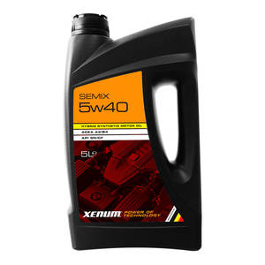 Huile moteur automobile de qualité supérieure Xenum entièrement synthétique à base d'ester 5W-30 Formule pour véhicules européens API SN - Product Image 3